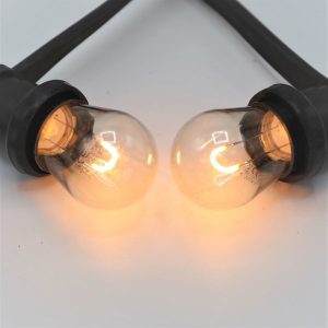 Warm Witte Filament lamp voor guirlande of prikkabel 0,6W
